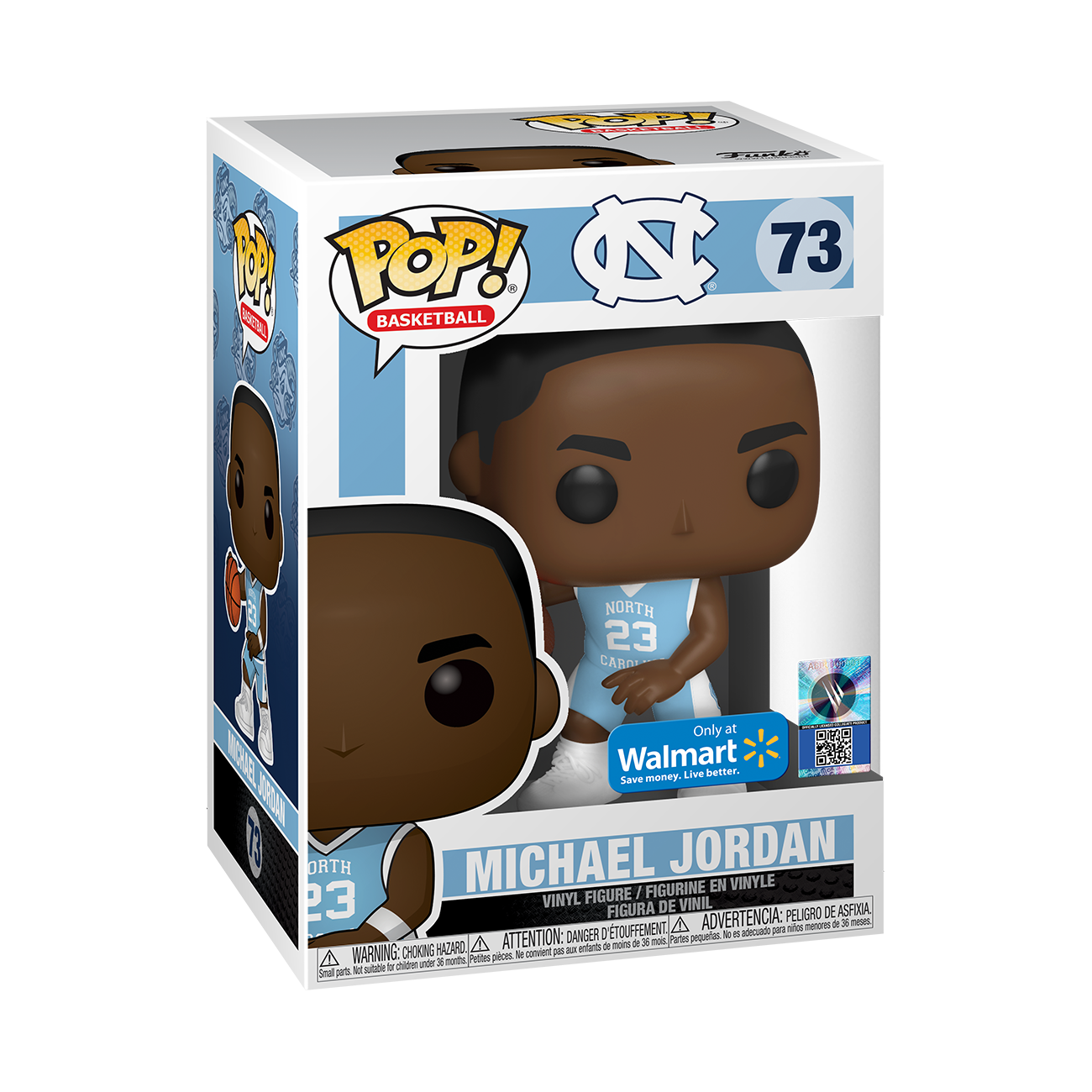 Funko Pop! Basketball: Michael Jordan (UNC) **WALMART EXCL** #73