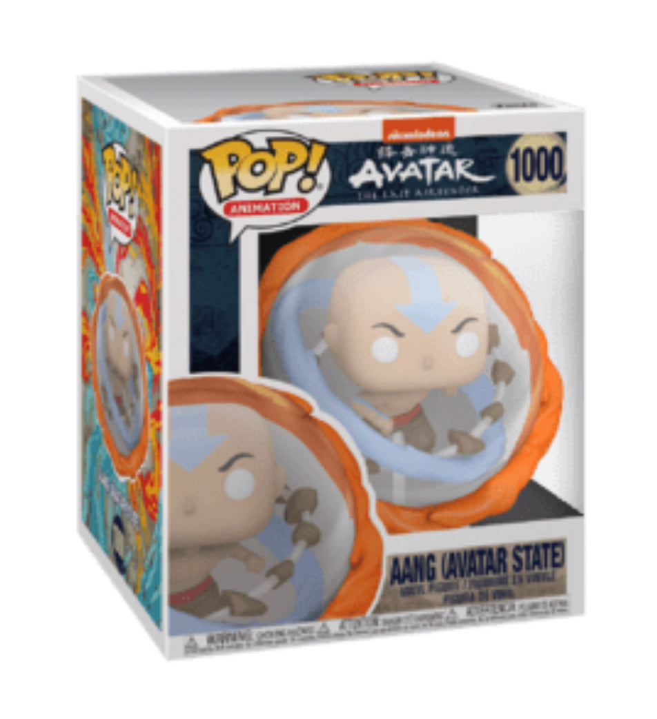 FUNKO POP! ANIMATION - AVATAR: THE LAST AIRBENDER - 6" AANG ELEMENT [AVATAR STATE] #1000