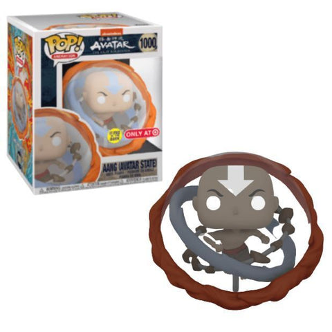FUNKO POP! ANIMATION - AVATAR: THE LAST AIRBENDER - 6" AANG [AVATAR STATE - GITD] **TARGET EXCLUSIVE** #1000