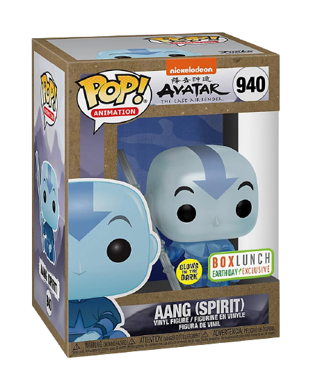Funko Pop! Avatar: The Last Airbender - Aang (Spirit) #940 [Exclusive - GITD]