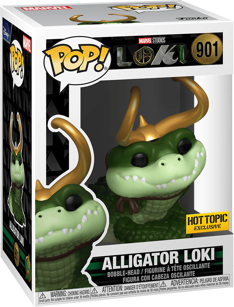 Funko Marvel Pop! Loki Vinyl Bobble-Head Hot Topic Exclusive