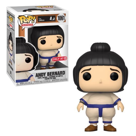FUNKO POP! TELEVISION: THE OFFICE - ANDY BERNARD [IN SUMO SUIT] **TARGET  EXCLUSIVE** #1061