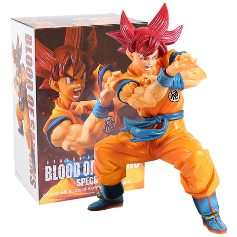 Dragon ball Super Figure: Blood of Saiyans VI Super Saiyan God Goku
