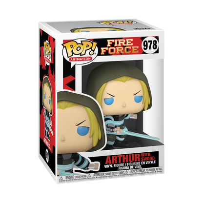 FUNKO POP! ANIMATION: FIRE FORCE - ARTHUR WITH SWORD #978