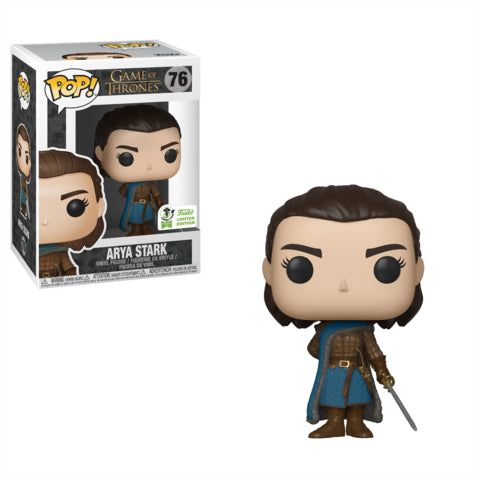 Pop! Game of Thrones Arya Stark ECCC Con Sticker exclusive