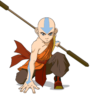 FUNKO POP! ANIMATION - AVATAR: THE LAST AIRBENDER - 6" AANG ELEMENT [AVATAR STATE] #1000
