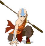 FUNKO POP! ANIMATION - AVATAR: THE LAST AIRBENDER - 6" AANG ELEMENT [AVATAR STATE] #1000
