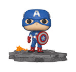 FUNKO POP! MARVEL: AVENGERS ASSEMBLE - CAPTAIN AMERICA **AMAZON EXCLUSIVE** #589