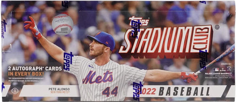 2022 TOPPS STADIUM CLUB BASEBALL HOBBY BOX