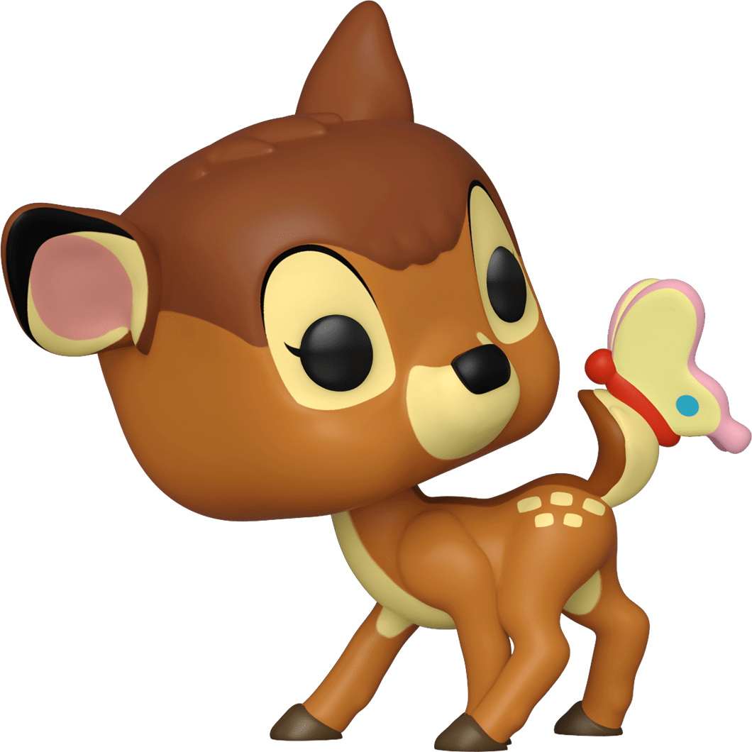 FUNKO POP! DISNEY [CLASSICS] - BAMBI [W/ BUTTERFLY] **2022 SDCC EXCLUSIVE** #1215