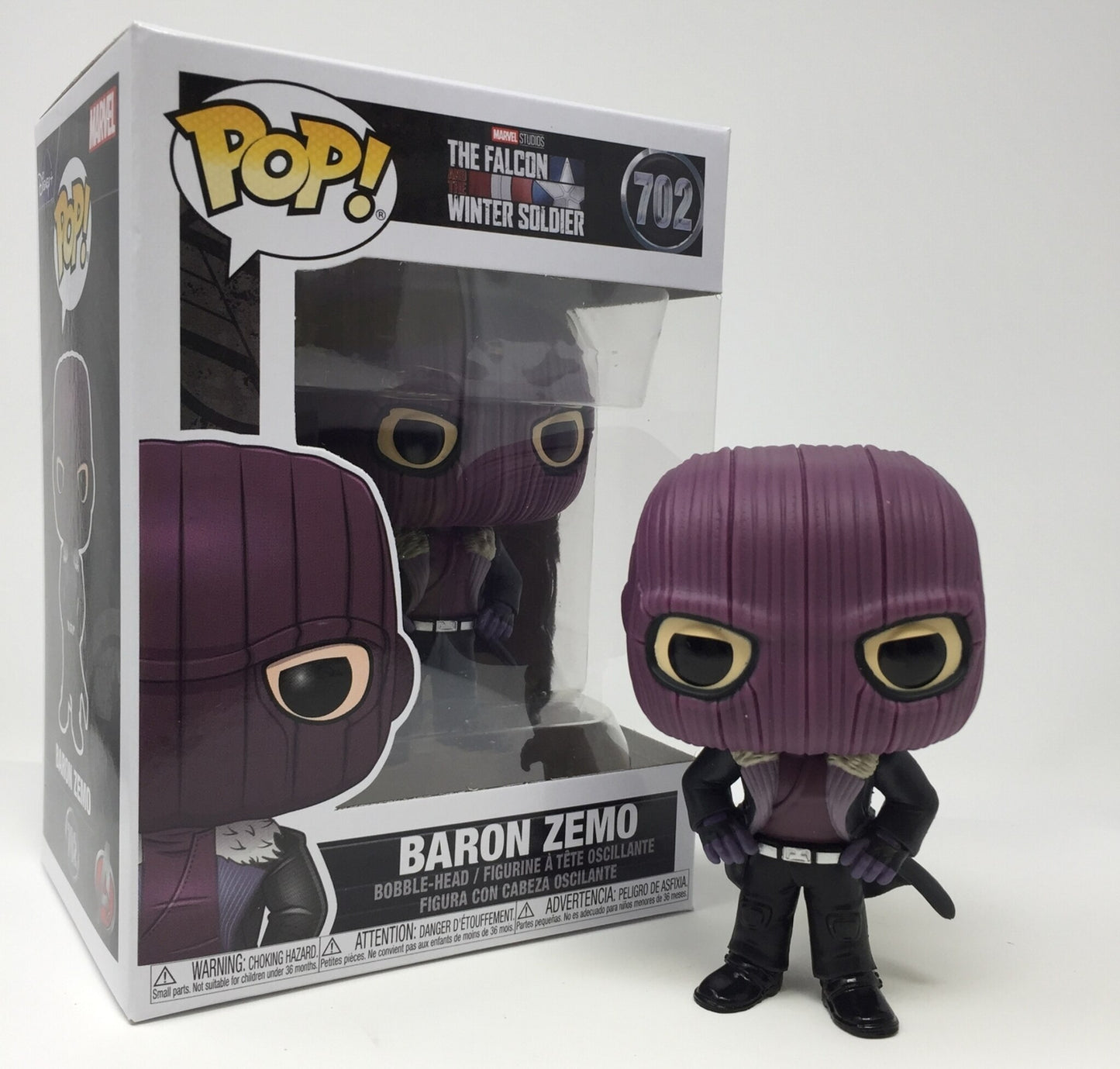 FUNKO POP! MARVEL: THE FALCON & THE WINTER SOLDIER [TV SERIES] - BARON ZEMO #702