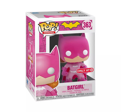 FUNKO POP! HEROES [DC]: BATMAN - BATGIRL [PINK FOR BREAST CANCER AWARENESS] **TARGET EXCLUSIVE** #363