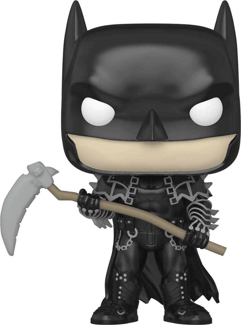 FUNKO POP! HEROES [DC] - BATMAN [W/ SCYTHE] **2021 VIRTUAL FUNKON EXCLUSIVE** #397