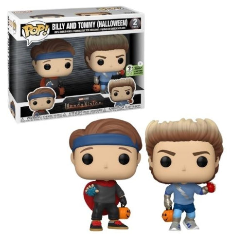 FUNKO POP! MARVEL: WANDAVISION - BILLY & TOMMY [HALLOWEEN] **2021 ECCC EXCLUSIVE** [2 PACK]
