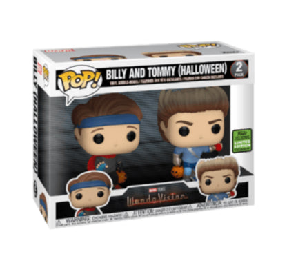 FUNKO POP! MARVEL: WANDAVISION - BILLY & TOMMY [HALLOWEEN] **2021 ECCC EXCLUSIVE** [2 PACK]