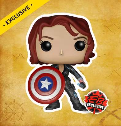 Funko Pop! MARVEL AVENGERS AGE OF ULTRON BLACK WIDOW EB EXCLUSIVE #103