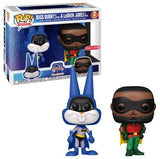 FUNKO POP! MOVIES - SPACE JAM 2: A NEW LEGACY - BUGS BUNNY [AS BATMAN] & LEBRON JAMES [AS ROBIN] **TARGET EXCLUSIVE** (2 PACK)