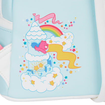 LOUNGEFLY CARE BEARS 40th ANNIVERSARY MINI BACKPACK