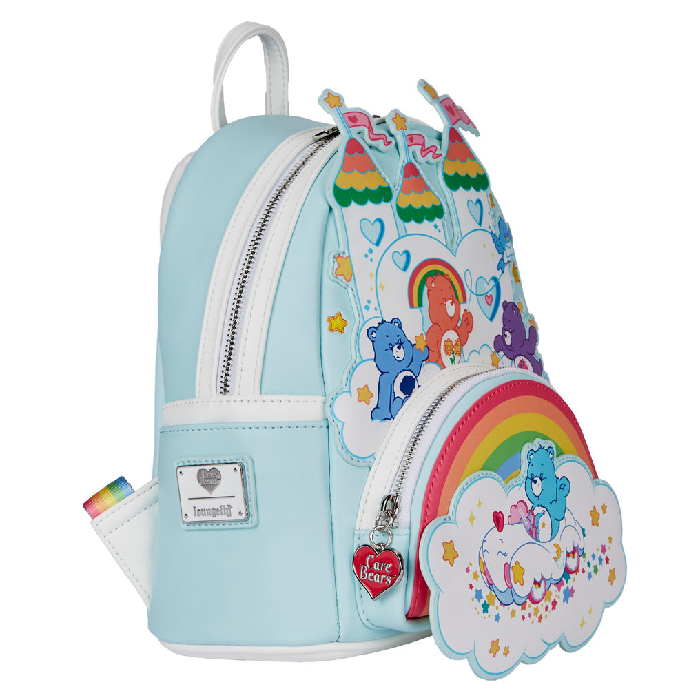 LOUNGEFLY CARE BEARS 40th ANNIVERSARY MINI BACKPACK
