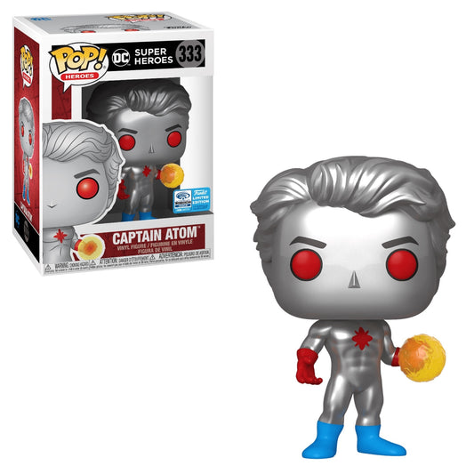 FUNKO POP! HEROES [DC] - CAPTAIN ATOM **2020 WONDERCON EXCLUSIVE** #333