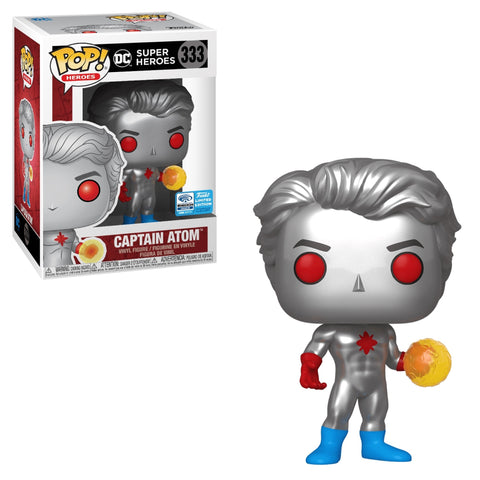 FUNKO POP! HEROES [DC] - CAPTAIN ATOM **2020 WONDERCON EXCLUSIVE** #333