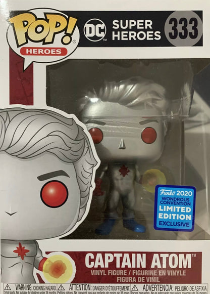 FUNKO POP! HEROES [DC] - CAPTAIN ATOM **2020 WONDERCON EXCLUSIVE** #333