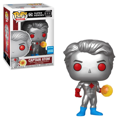 FUNKO POP! HEROES [DC] - CAPTAIN ATOM **2020 WONDERCON EXCLUSIVE** #333