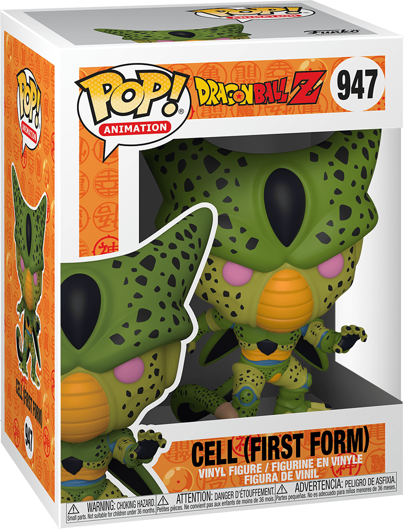 FUNKO POP! ANIMATION: DRAGON BALL Z [DBZ] - CELL [FIRST FORM] #947