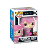 FUNKO POP! TELEVISION: FRIENDS - CHANDLER BING [FLOCKED - IN PINK BUNNY COSTUME] **2021 TARGET CON EXCLUSIVE** #1066