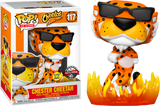 FUNKO POP! AD ICONS: CHEETOS - CHESTER CHEETAH [FLAMIN' HOT - GITD] **BOXLUNCH EXCLUSIVE** #117
