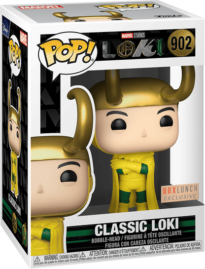 FUNKO POP! MARVEL: LOKI [TV SERIES] - CLASSIC LOKI **BOXLUNCH EXCLUSIVE** #902