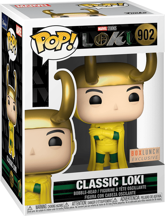 FUNKO POP! MARVEL: LOKI [TV SERIES] - CLASSIC LOKI **BOXLUNCH EXCLUSIVE** #902