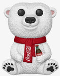 FUNKO POP! AD ICONS: COCA-COLA POLAR BEAR [DIAMOND COLLECTION] **HOT TOPIC EXCLUSIVE** #58