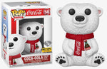 FUNKO POP! AD ICONS: COCA-COLA POLAR BEAR [DIAMOND COLLECTION] **HOT TOPIC EXCLUSIVE** #58