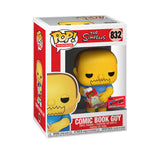 FUNKO POP! TELEVISION: THE SIMPSONS - COMIC BOOK GUY **2020 NYCC EXCLUSIVE** #832