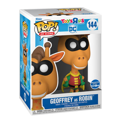 Funko Pop! TOYSRUS EXCLUSIVE GEOFFREY AS ROBIN DC HEROES #144