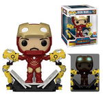 Funko Pop Marvel IRON MAN MK IV with GANTRY 6" PX DELUXE #905 *Glow in the dark*