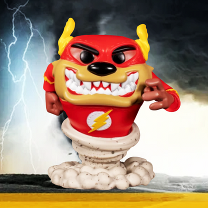 FUNKO POP! ANIMATION: DC X LOONEY TUNES - TAZ AS THE FLASH **FYE EXCLUSIVE** #844