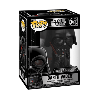 FUNKO POP! STAR WARS - DARTH VADER **LIGHTS & SOUNDS** #343
