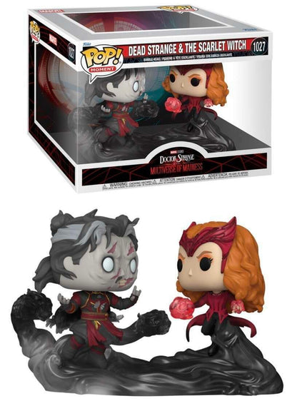 FUNKO POP! MARVEL [MOVIE MOMENT]: DOCTOR STRANGE AND THE MULTIVERSE OF MADNESS - DEAD STRANGE & THE SCARLET WITCH #1027