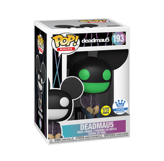 FUNKO POP! ROCKS [MUSIC] - DEADMAU5 [GITD] **FUNKO SHOP EXCLUSIVE** #193