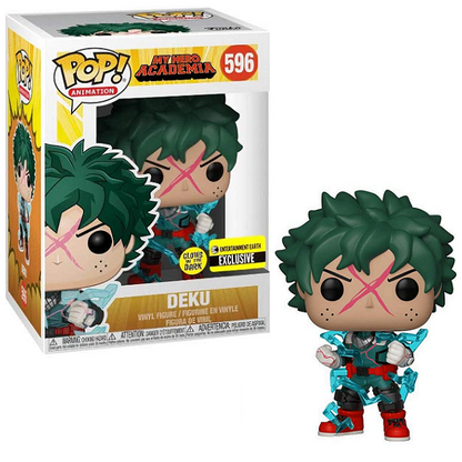 Funko Pop! Anime: My Hero Academia - Deku (Full Cowl) #596 [Exclusive - GITD]