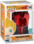 FUNKO POP! ANIMATION: DRAGON BALL Z [DBZ] - SUPER SAIYAN (SSJ) VEGETA [RED CHROME] **2019 SDCC EXCLUSIVE** #154