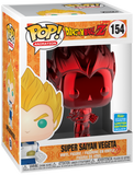 FUNKO POP! ANIMATION: DRAGON BALL Z [DBZ] - SUPER SAIYAN (SSJ) VEGETA [RED CHROME] **2019 SDCC EXCLUSIVE** #154