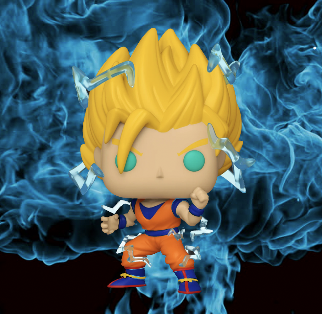  Funko Dragon Ball Z - Super Saiyan 2 Goku (PX Previews  Exclusive) Pop! Vinyl Figure (Bundled with Compatible Pop Box Protector  Case) : Toys & Games