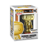 FUNKO POP! TELEVISION: THE OFFICE - DUNDIE AWARD [GOLD CHROME - CUSTOMIZABLE] **AMAZON EXCLUSIVE** #1062
