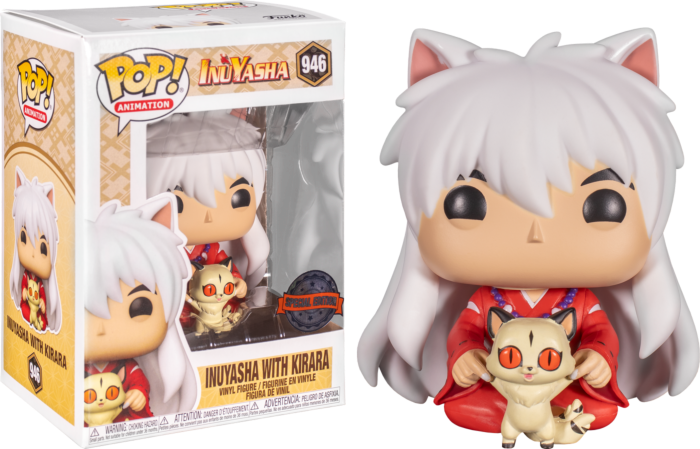 FUNKO POP! ANIMATION: INUYASHA - INUYASHA W/ KIRARA **BOXLUNCH EXCLUSIVE** #946