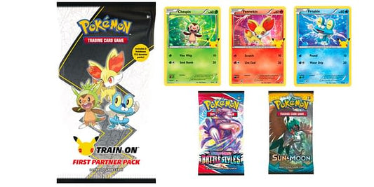 Pokemon TCG: 25th Anniversary - First Partner Pack (Kalos)