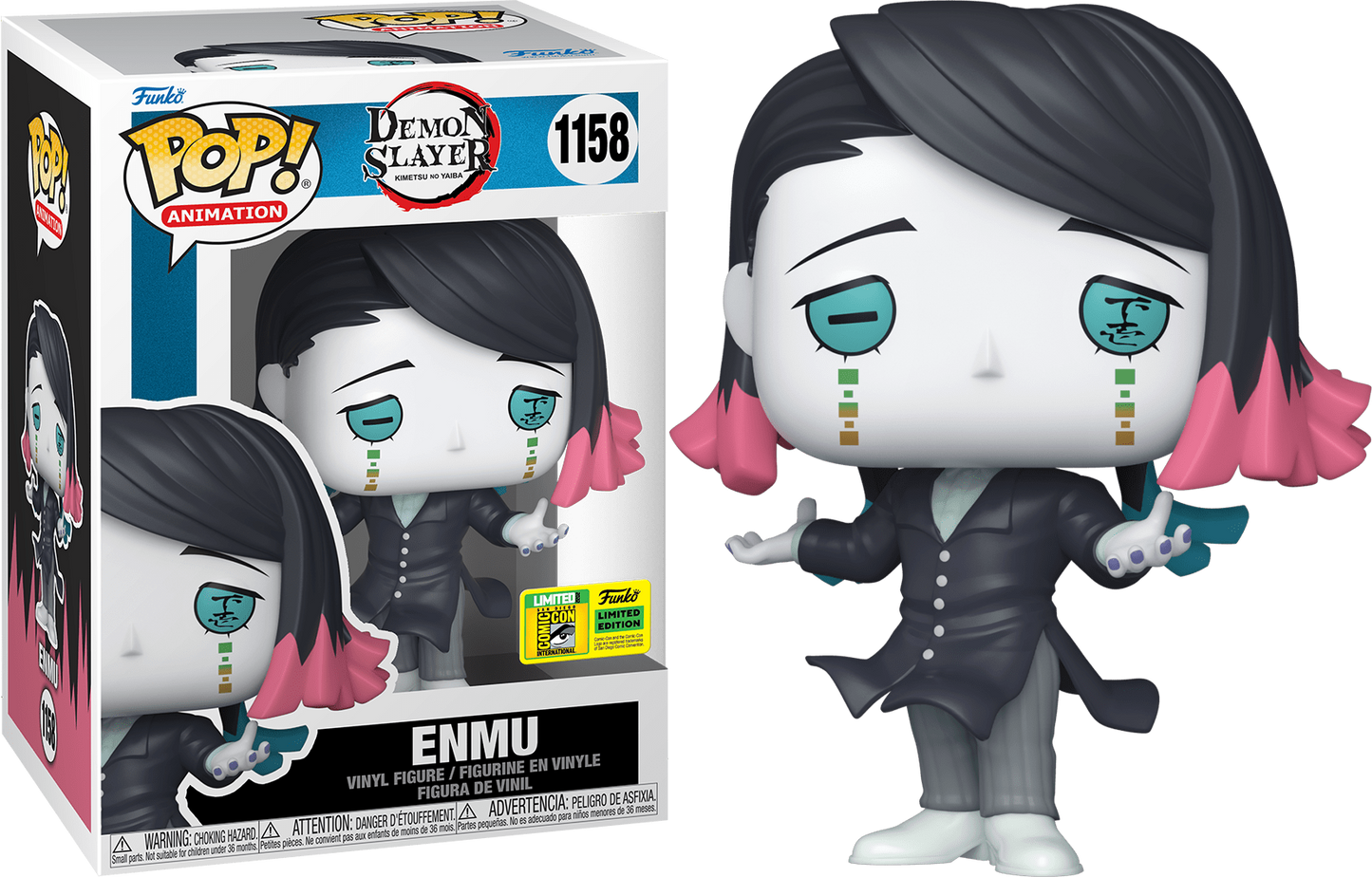 FUNKO POP! ANIMATION: DEMON SLAYER - ENMU **2022 SDCC EXCLUSIVE** #1158