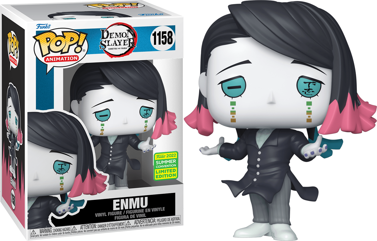 FUNKO POP! ANIMATION: DEMON SLAYER - ENMU **2022 SDCC EXCLUSIVE** #1158